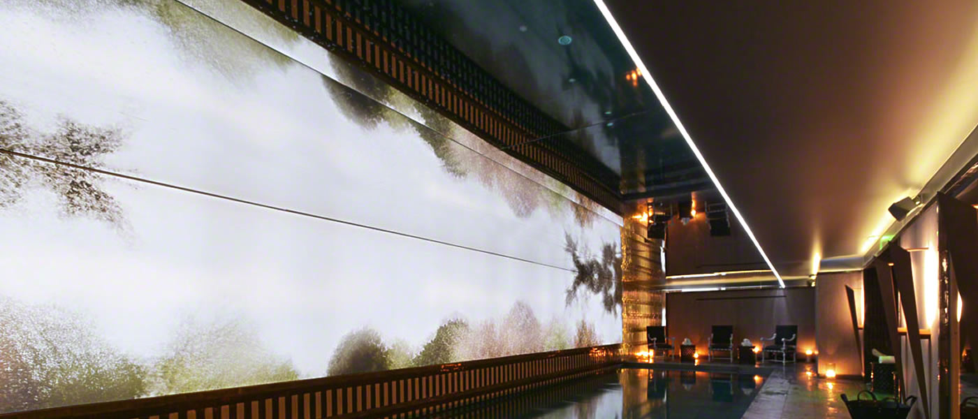 Hotel Nolinski - mur imprimé lumineux Barrisol