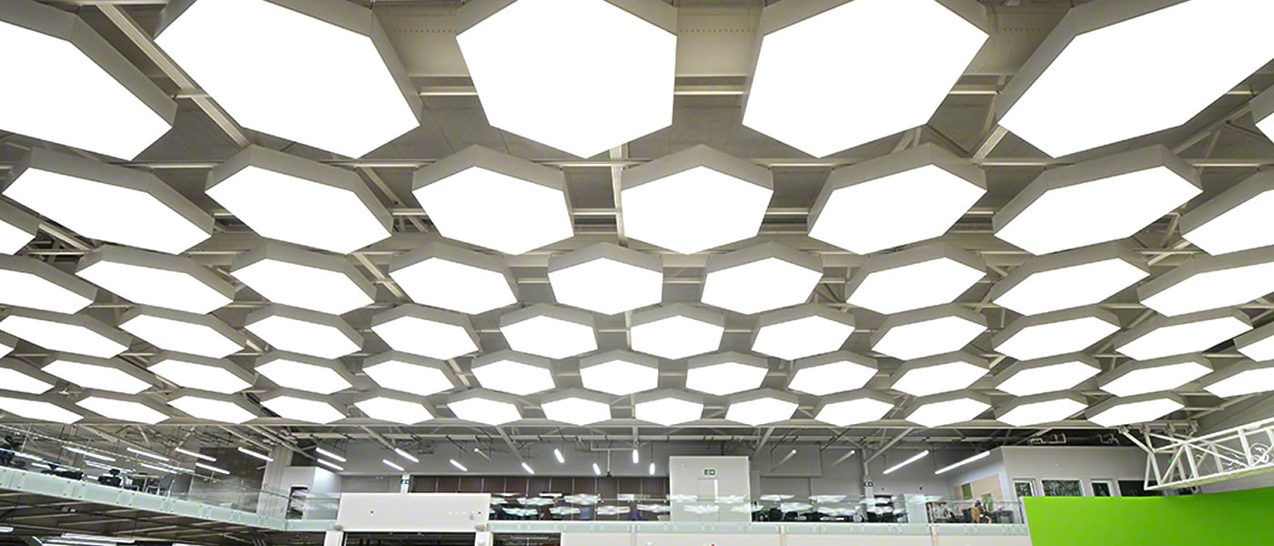Open space - plafond Barrisol Lumière