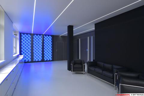 Mur lumineux Barrisol ELT3D