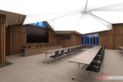 Formes 3D lumineuses Barrisol Lumiere