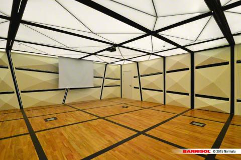 Formes 3D lumineuses Barrisol