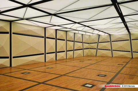 Formes 3D lumineuses Barrisol