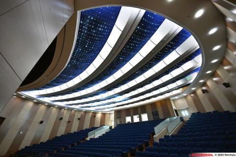 Plafond lumineux 3D acoustique