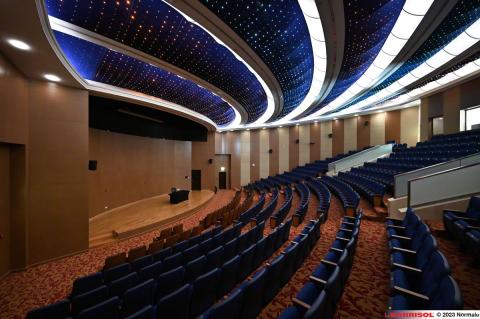 Plafond lumineux 3D acoustique