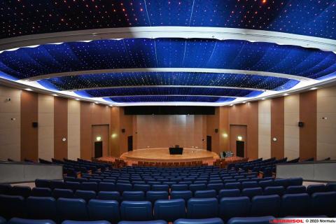 Plafond lumineux 3D acoustique