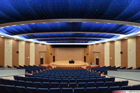 Plafond lumineux 3D acoustique