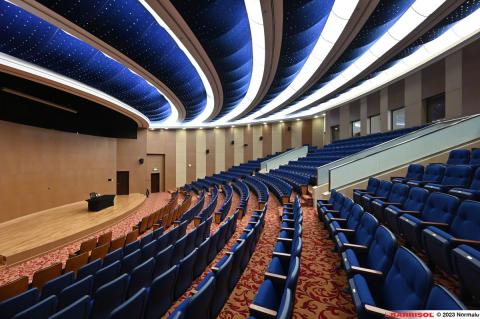 Plafond lumineux 3D acoustique