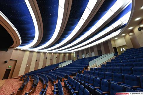 Plafond lumineux 3D acoustique