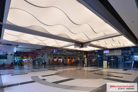 Plafond Barrisol Lumière acoustique 3D