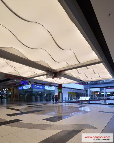 Plafond Barrisol Lumière acoustique 3D