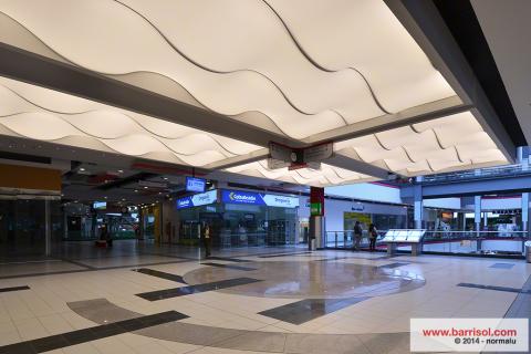 Plafond Barrisol Lumière acoustique 3D