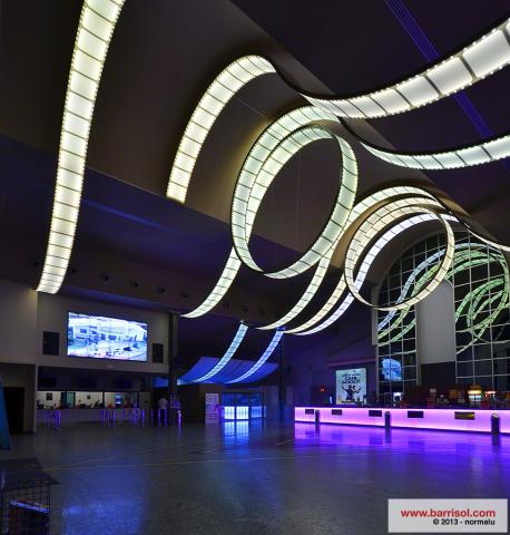 Formes 3D lumineuses Barrisol