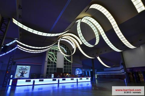 Formes 3D lumineuses Barrisol