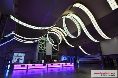 Formes 3D lumineuses Barrisol