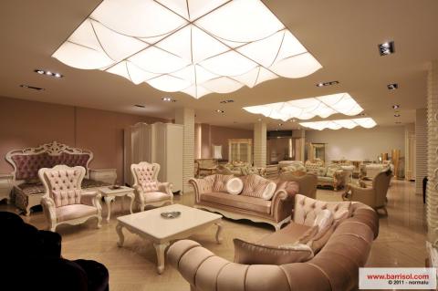 Plafond lumineux 3D Barrisol Lumière