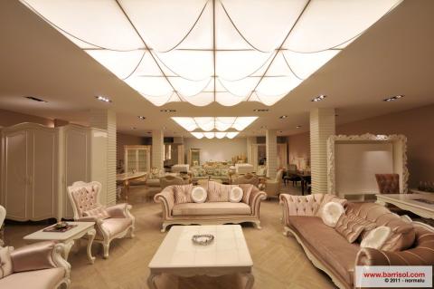 Plafond lumineux 3D Barrisol Lumière