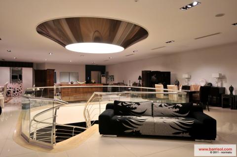 Plafond lumineux 3D Barrisol Lumière