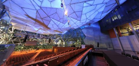 Federation Square - Barrisol 3D lumière