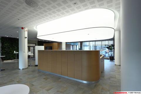 Barrisol lumière 3D acoustique