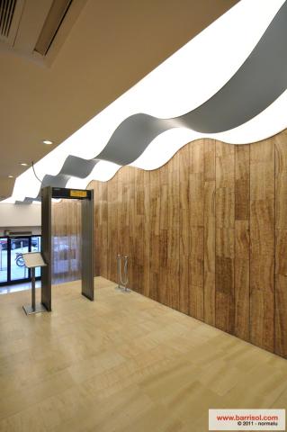 Formes 3D lumineuses Barrisol