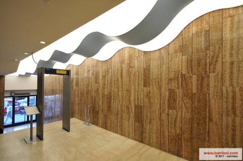 Formes 3D lumineuses Barrisol