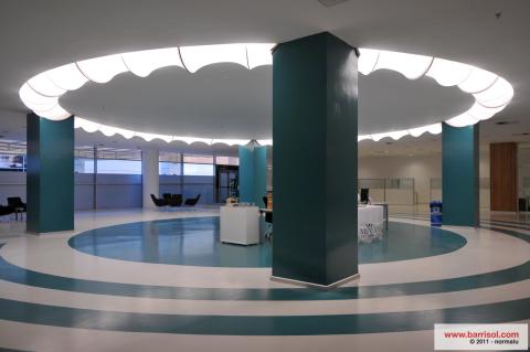 Plafond Barrisol Lumière forme 3D