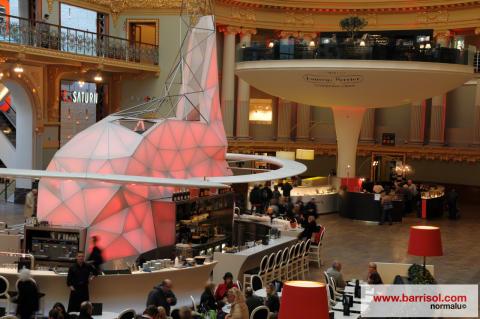 Formes 3D lumineuses Barrisol Lumiere