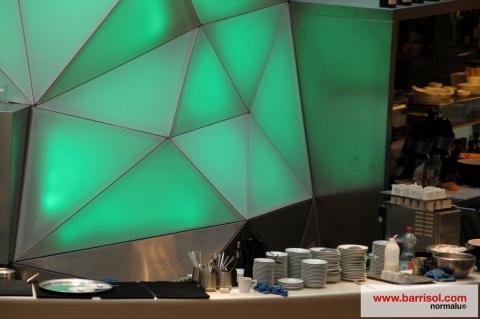 Formes 3D lumineuses Barrisol Lumiere