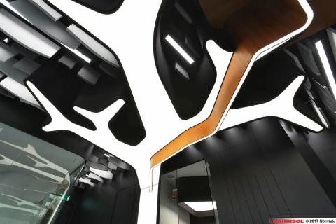 Forme 3D lumineuse - Barrisol Lumière