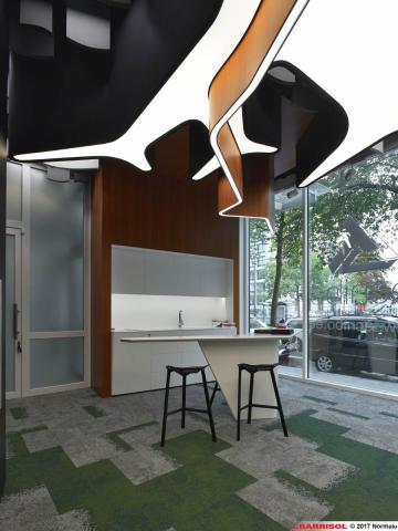 Forme 3D lumineuse - Barrisol Lumière