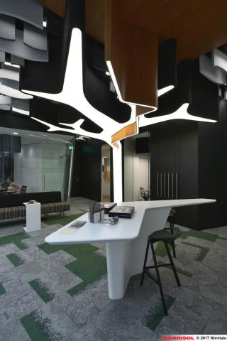 Forme 3D lumineuse - Barrisol Lumière