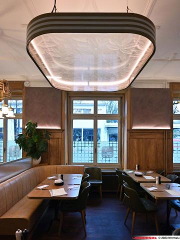 Cadres acoustiques lumineux Artolis by Barrisol