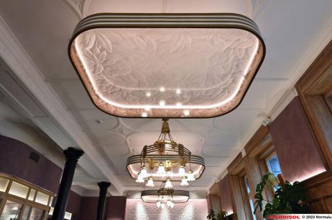 Cadres acoustiques lumineux Artolis by Barrisol