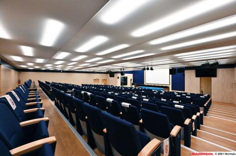 Plafond lumineux Barrisol Lumière acoustique