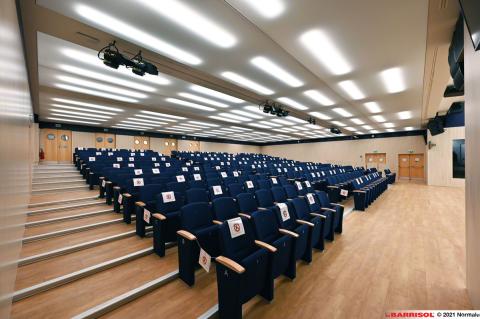 Plafond lumineux Barrisol Lumière acoustique