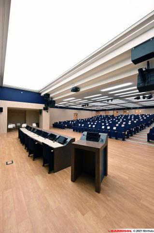 Plafond lumineux Barrisol Lumière acoustique