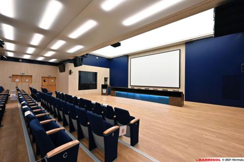 Plafond lumineux Barrisol Lumière acoustique