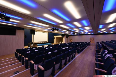 Plafond lumineux Barrisol Lumière acoustique