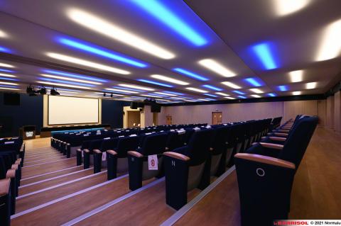 Plafond lumineux Barrisol Lumière acoustique