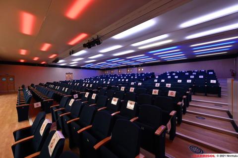 Plafond lumineux Barrisol Lumière acoustique