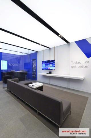 Plafond Lumiere acoustique Barrisol