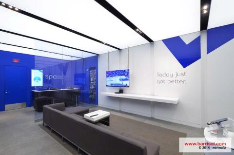 Plafond Lumiere acoustique Barrisol