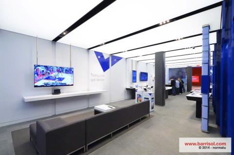 Plafond Lumiere acoustique Barrisol