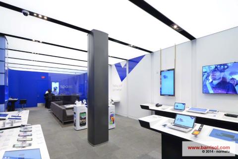 Plafond Lumiere acoustique Barrisol