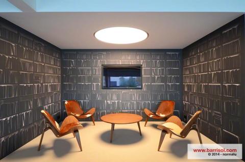 Plafonds Barrisol Lumière acoustique