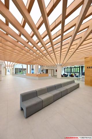 Plafond acoustique lumineux Barrisol