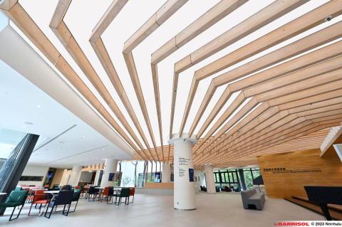 Plafond acoustique lumineux Barrisol