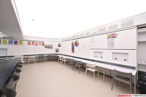 Plafond acoustique lumineux Barrisol