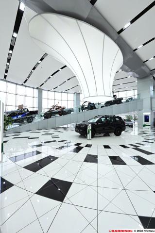 Forme 3D lumineuse Barrisol Lumière