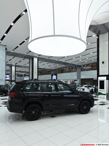 Forme 3D lumineuse Barrisol Lumière